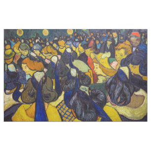 Vincent van Gogh - De ballroom in Arles Stof