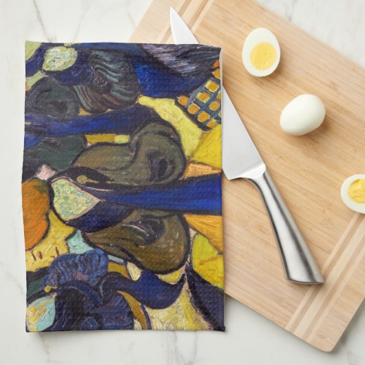 Vincent van Gogh - De ballroom in Arles Theedoek (Quarter Fold)