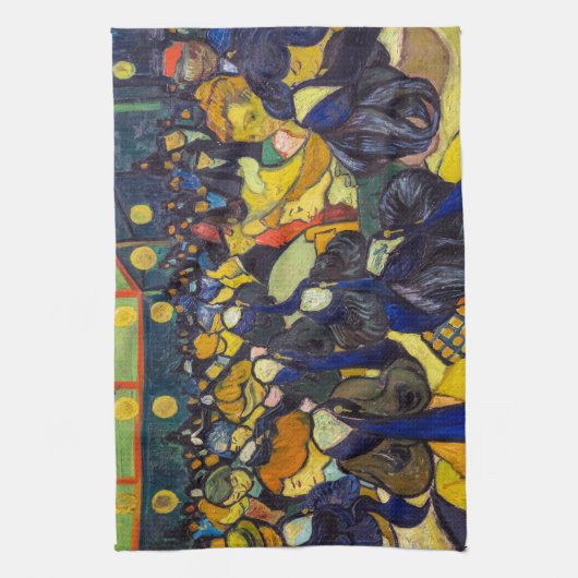 Vincent van Gogh - De ballroom in Arles Theedoek (Verticaal)