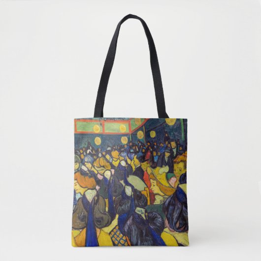Vincent van Gogh - De ballroom in Arles Tote Bag (Voorkant)