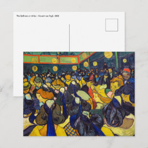 Vincent van Gogh - De balzaal in Arles Briefkaart