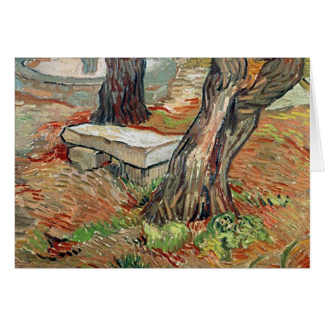 Vincent van Gogh | De Bench te Saint-Remy (Voorkant Horizontaal)
