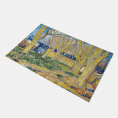 Vincent van Gogh - De blauwe trein Deurmat (Schuin)