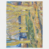 Vincent van Gogh - De blauwe trein Fleece Deken (Voorkant)