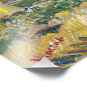 Vincent van Gogh - De blauwe trein Foto Afdruk (Hoek)