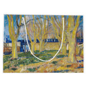 Vincent van Gogh - De Blauwe Trein Groot Cadeauzakje (Achterkant)