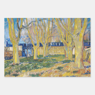 Vincent van Gogh - De blauwe trein Inpakpapier Vel