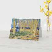 Vincent van Gogh - De blauwe trein Kaart (Gele Bloem)