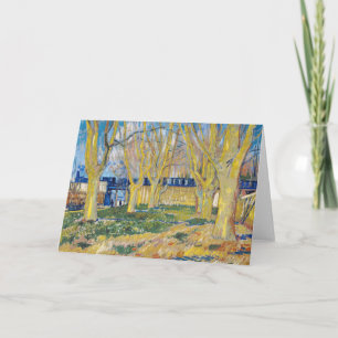 Vincent van Gogh - De Blauwe Trein Kaart
