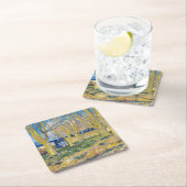 Vincent van Gogh - De blauwe trein Kartonnen Onderzetters (Insitu)