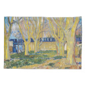 Vincent van Gogh - De blauwe trein Kussensloop (Achterkant)