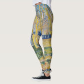 Vincent van Gogh - De blauwe trein Leggings (Links)