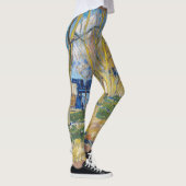 Vincent van Gogh - De blauwe trein Leggings (Rechts)
