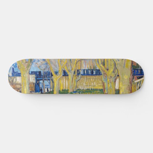 Vincent van Gogh - De blauwe trein Persoonlijk Skateboard (Horizontaal)
