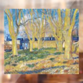 Vincent van Gogh - De blauwe trein Raamsticker (Vel 2)