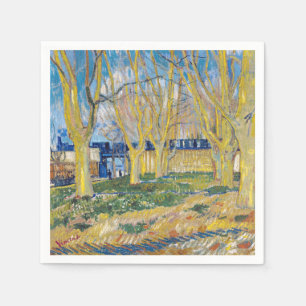 Vincent van Gogh - De blauwe trein Servet