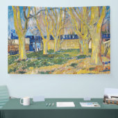 Vincent van Gogh - De blauwe trein Spandoek (Beurs)