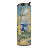 Vincent van Gogh - De blauwe trein Thermosbeker (Gedraaid links)