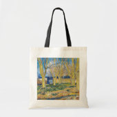 Vincent van Gogh - De blauwe trein Tote Bag (Voorkant)