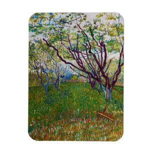 Vincent van Gogh - De Bloeiende Boomgaard Magneet