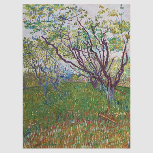 Vincent van Gogh - De Bloeiende Boomgaard Tissuepapier