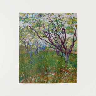 Vincent van Gogh - De Bloeiende Boomgaard Wandkleed