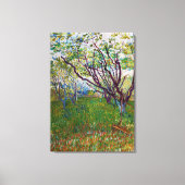 Vincent van Gogh - De bloeiende Orchard Canvas Afdruk (Voorkant)