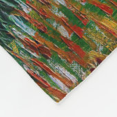 Vincent van Gogh - De bloeiende Orchard Fleece Deken (Hoek)