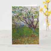 Vincent van Gogh - De bloeiende Orchard Kaart (Gele Bloem)