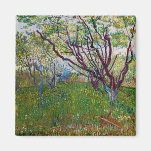 Vincent van Gogh - De bloeiende Orchard Magneet