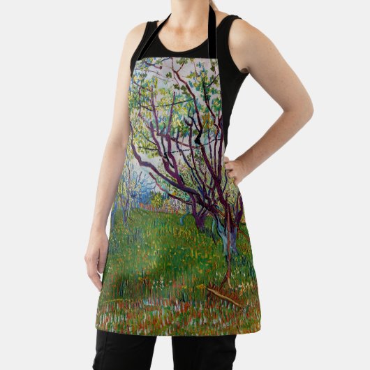 Vincent van Gogh - De bloeiende Orchard Schort (Insitu)