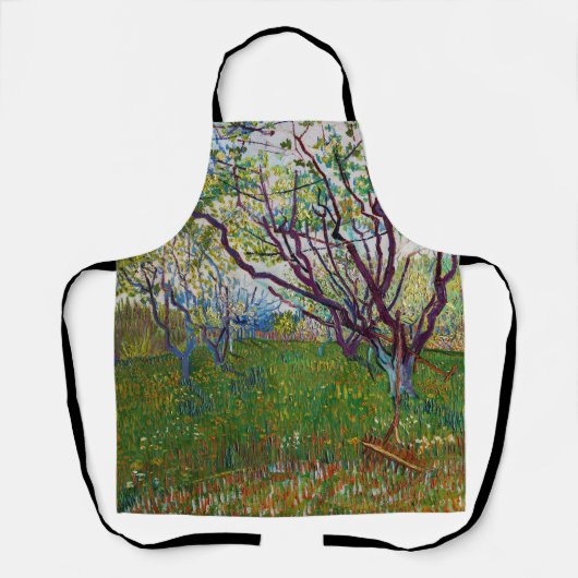 Vincent van Gogh - De bloeiende Orchard Schort (Voorkant)