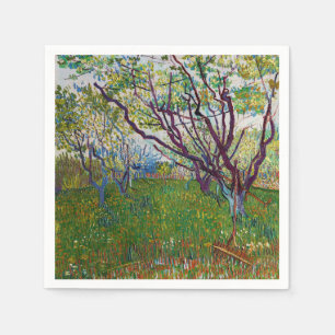 Vincent van Gogh - De bloeiende Orchard Servet