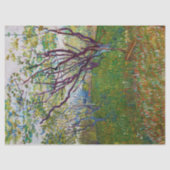 Vincent van Gogh - De bloeiende Orchard Tissuepapier (Voorkant)