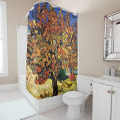 Vincent Van Gogh - de boerenkunst van de moerberry Douchegordijn (In situ)