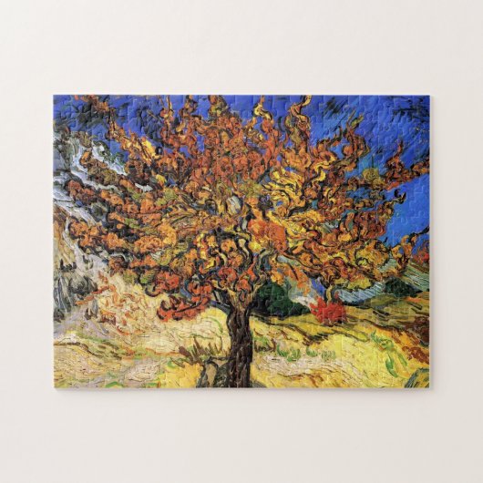 Vincent Van Gogh - de boerenkunst van de moerberry Legpuzzel (Horizontaal)