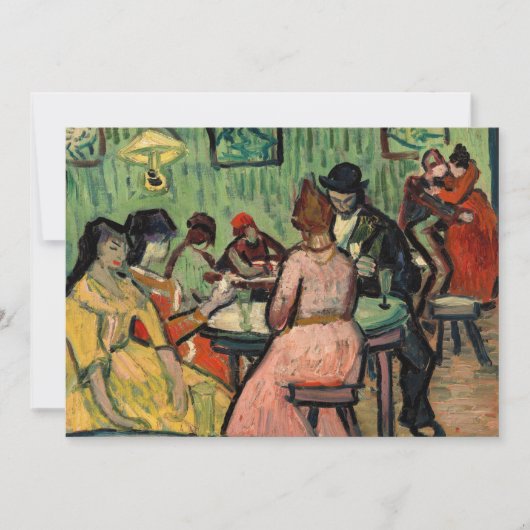 Vincent van Gogh - De Brothel Kaart (Voorkant)