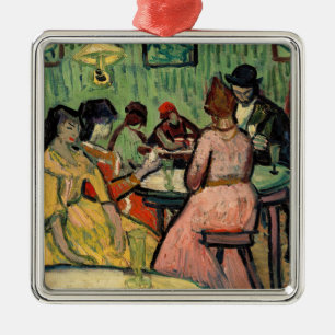Vincent van Gogh - De Brothel Metalen Ornament