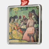 Vincent van Gogh - De Brothel Metalen Ornament (Links)