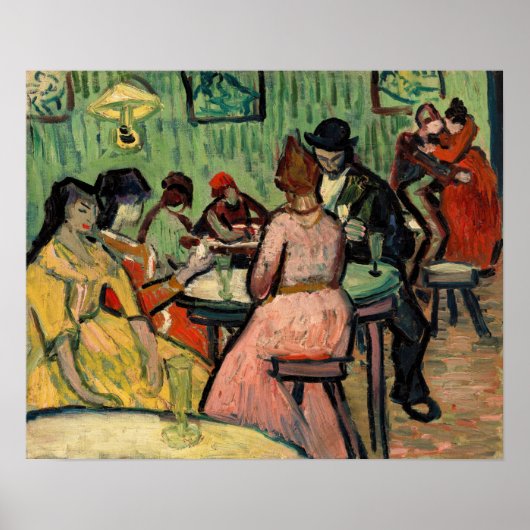 Vincent van Gogh - De Brothel Poster (Voorkant)