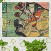 Vincent van Gogh - De Brothel Theedoek (Gevouwen)