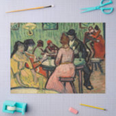 Vincent van Gogh - De Brothel Tissuepapier (Craft)