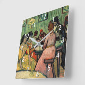 Vincent van Gogh - De Brothel Vierkante Klok (Hoek)