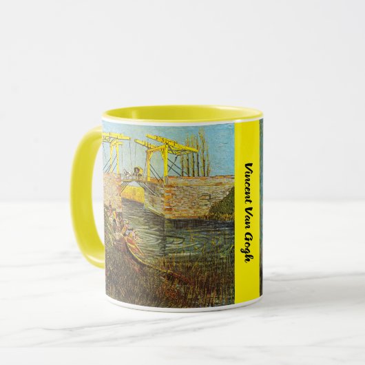 Vincent van Gogh - De brug van Langlois bij Arles Mok (Voorkant links)
