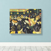 Vincent van Gogh | De Dance Hall in Arles, 1888 Canvas Afdruk (Insitu (Houten vloer))
