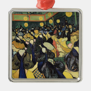 Vincent van Gogh   De Dance Hall in Arles, 1888 Metalen Ornament