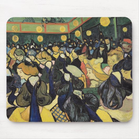 Vincent van Gogh | De Dance Hall in Arles, 1888 Muismat (Voorkant)