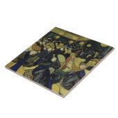 Vincent van Gogh - De dans in Arles Tegeltje (Zijkant)