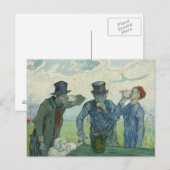 Vincent van Gogh - De Drinkers Briefkaart (Voorkant / Achterkant)