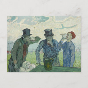 Vincent van Gogh - De Drinkers Briefkaart